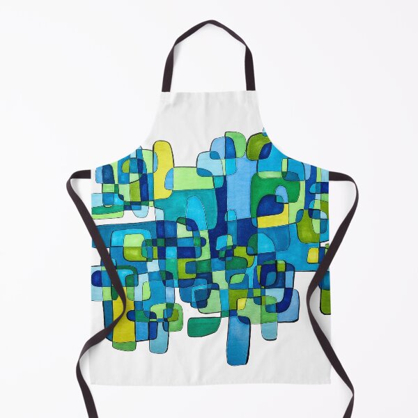 Item preview, Colorful Endless Rectangle Swirls of Serenity (640306) designed and sold by Heiter und Gelassen.