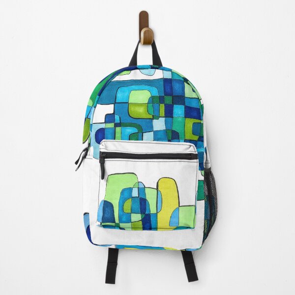 Item preview, Colorful Endless Rectangle Swirls of Serenity (640306) designed and sold by Heiter und Gelassen.