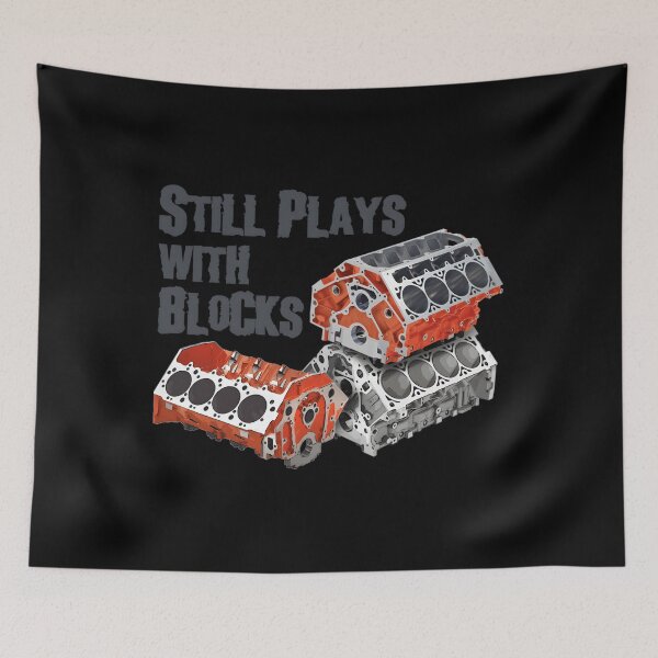 Item preview, 142 Still Plays With Blocks	 designed and sold by KauanSilvaCosta.