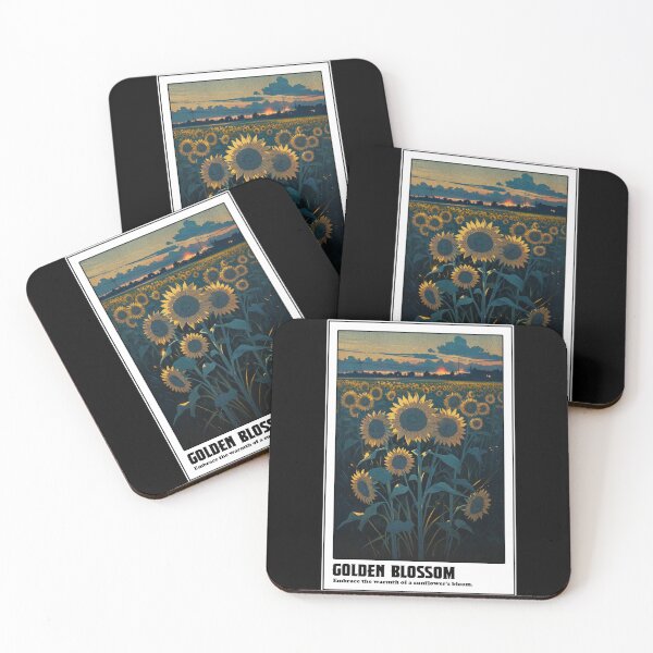 Item preview, Golden Blossom Sunflowers designed and sold by Alahchin Art.