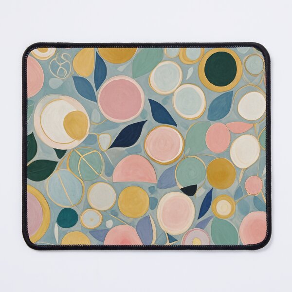 Item preview, Pastel Whimsy: Abstract Flowers and Leaves designed and sold by Lizetteh.