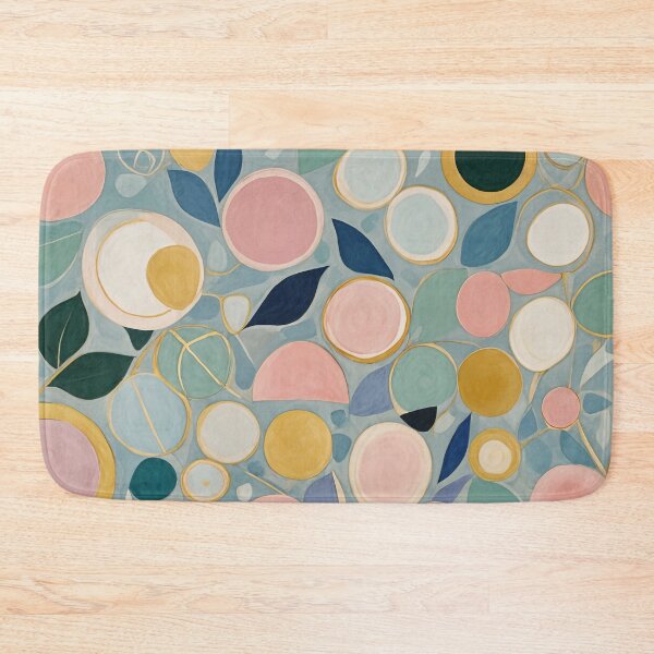 Item preview, Pastel Whimsy: Abstract Flowers and Leaves designed and sold by Lizetteh.