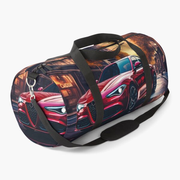 Item preview, Red Alfa Romeo Giulia Quadrifoglio in the City Center designed and sold by RevUpDesign.