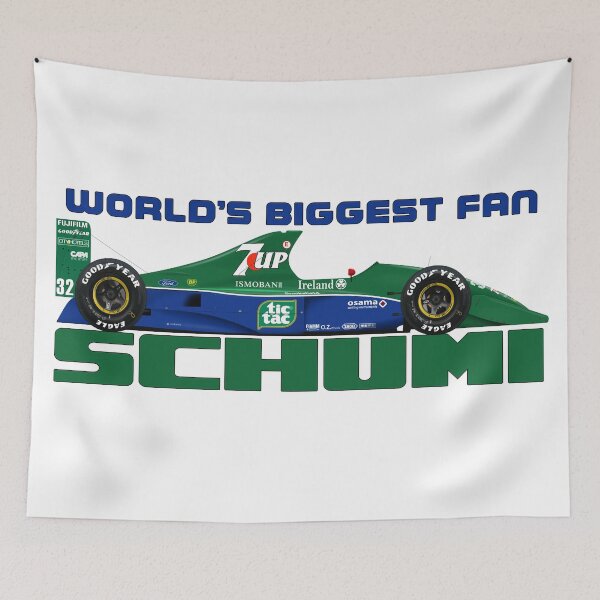 Item preview, Michael Schumacher - Jordan 191 - World's biggest fan designed and sold by JageOwen.