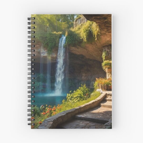 Item preview, Secret Enchanted Cave of Sunlight and Waterfalls designed and sold by BlareBlare.