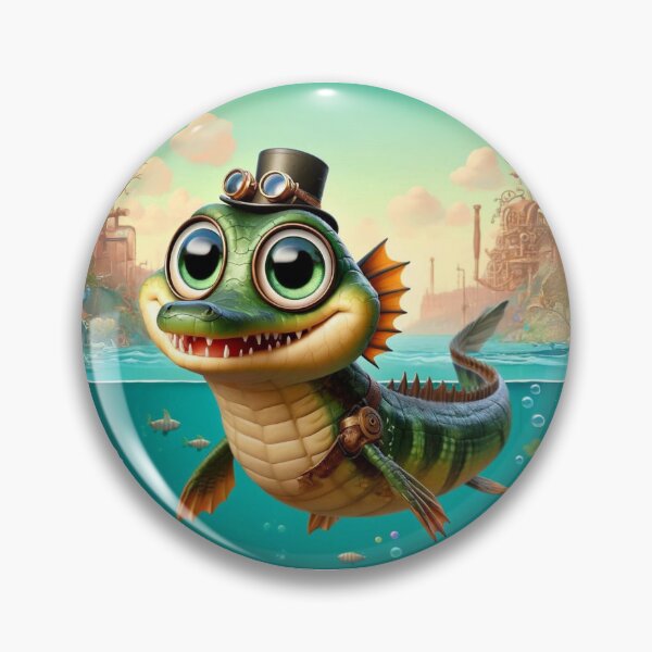 Item preview, Steampunk Alligator Gar designed and sold by Sillytoe.