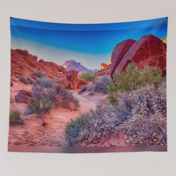 Item preview, Hiking in Valley of Fire designed and sold by Kathy Weaver.