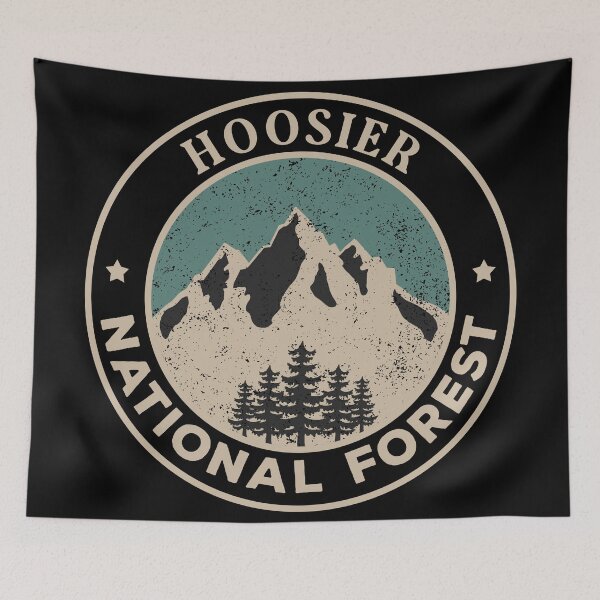 Item preview, Hoosier National Forest designed and sold by graphic-map.