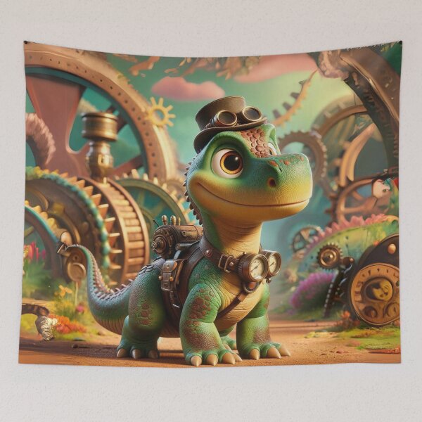 Item preview, Steampunk Allosaurus designed and sold by Sillytoe.