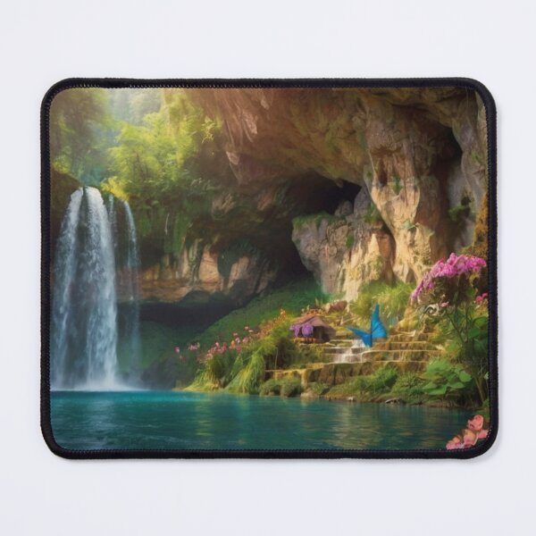 Item preview, Enchanted Forest Cave of Radiant Falls designed and sold by BlareBlare.