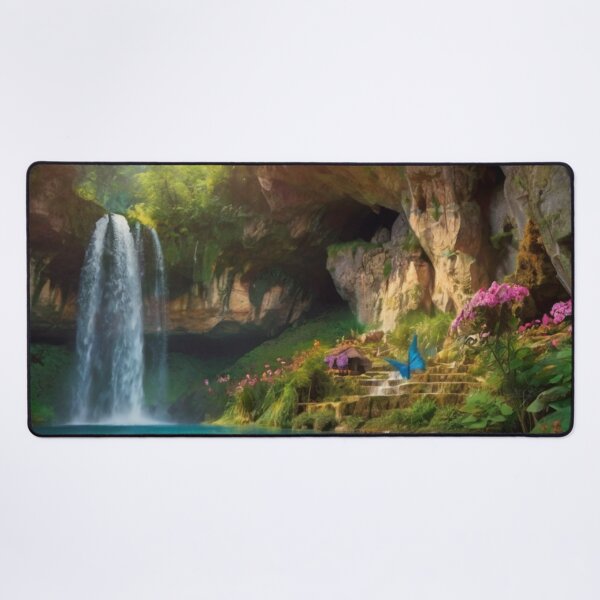Item preview, Enchanted Forest Cave of Radiant Falls designed and sold by BlareBlare.