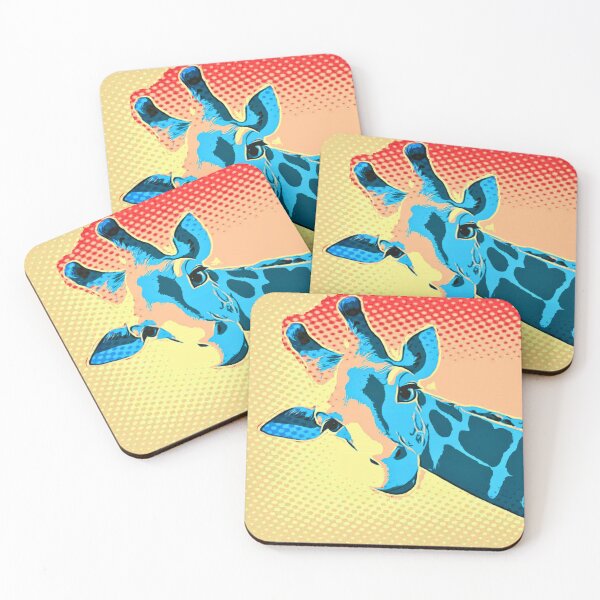 Item preview, Pop art giraffe  designed and sold by Ivy-Triggs.