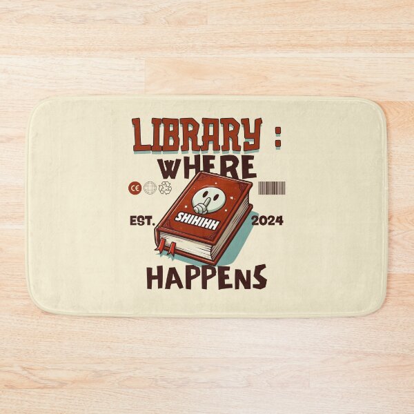 Item preview, Library : where the shuhhhhhh happens designed and sold by Peerless-Prime.