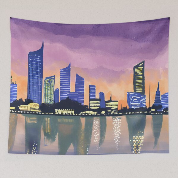 Item preview, Goodnight sleep in Bangkok. Move to Bangkok every night.  designed and sold by Zbigniew  Skrodzki.