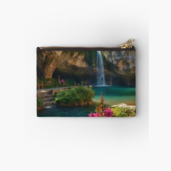 Item preview, Forest Sanctuary of the Enchanted Cave Falls designed and sold by BlareBlare.