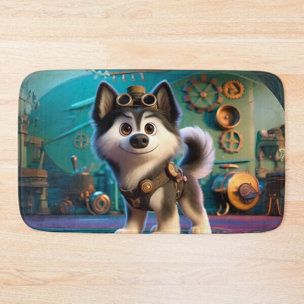 Item preview, Steampunk Alaskan Shepherd designed and sold by Sillytoe.