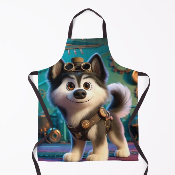 Item preview, Steampunk Alaskan Shepherd designed and sold by Sillytoe.