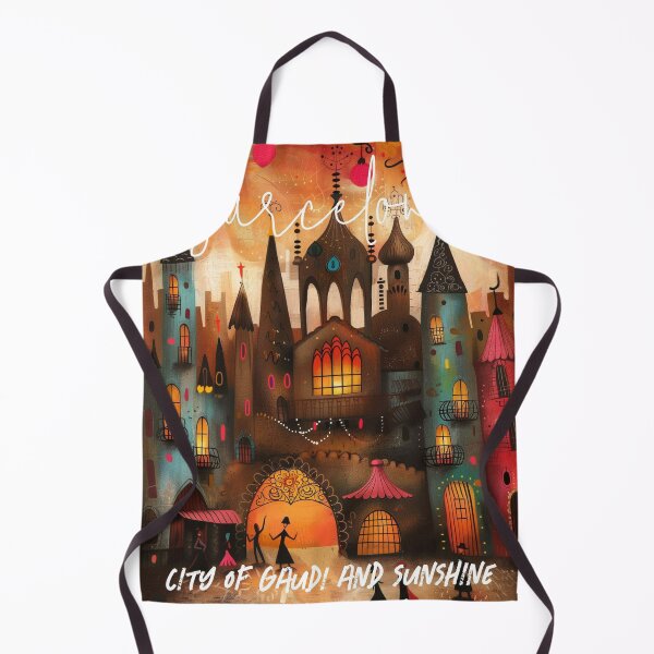 Item preview, Barcelona: city of gaudi and sunshine designed and sold by Moisky Art.