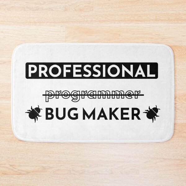 Item preview, Professional bug maker - white designed and sold by Warrioll.