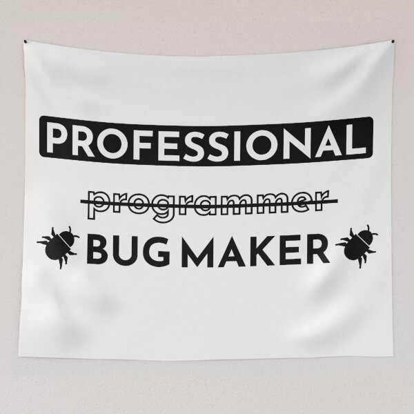 Item preview, Professional bug maker - white designed and sold by Warrioll.