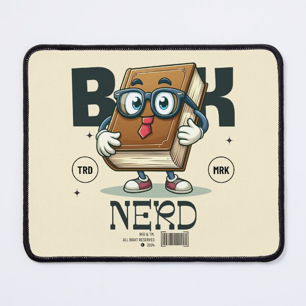 Item preview, Book nerd designed and sold by Peerless-Prime.