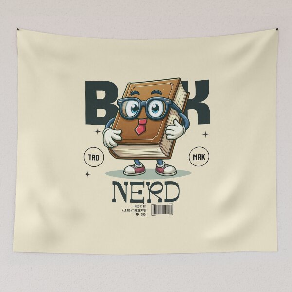 Item preview, Book nerd designed and sold by Peerless-Prime.