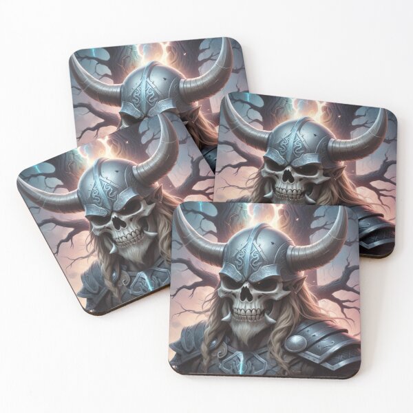Item preview, viking skull designs designed and sold by 7Frank7.