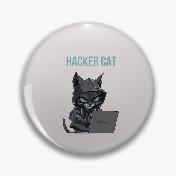 Item preview, Hacker Cat Master designed and sold by PCGraphicStudio.