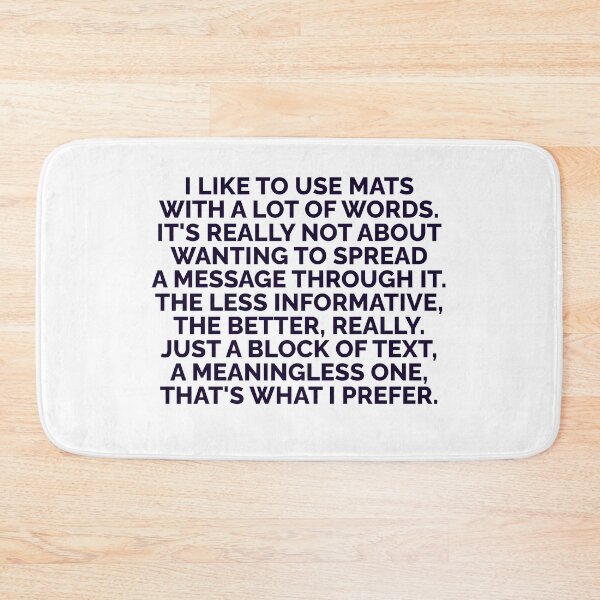 Item preview, I like designs with a lot of words designed and sold by ThatIsSomething.