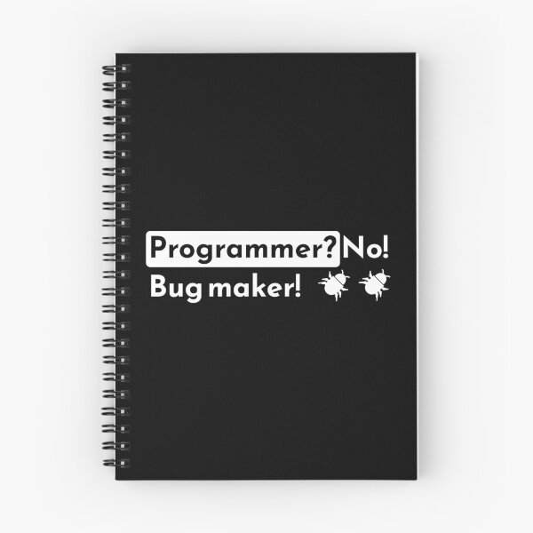 Item preview, Programmer? No! Bug maker! - short black designed and sold by Warrioll.