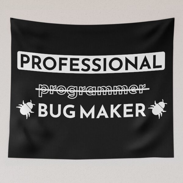 Item preview, Professional bug maker - black designed and sold by Warrioll.