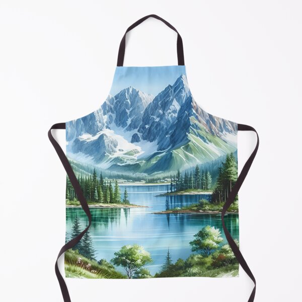 Item preview, Serene Mountain Lake designed and sold by Fashiospice07.