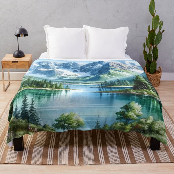 Item preview, Serene Mountain Lake designed and sold by Fashiospice07.