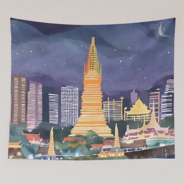Item preview, Goodnight sleep in Bangkok. Move to Bangkok every night - 2 designed and sold by Zbigniew  Skrodzki.