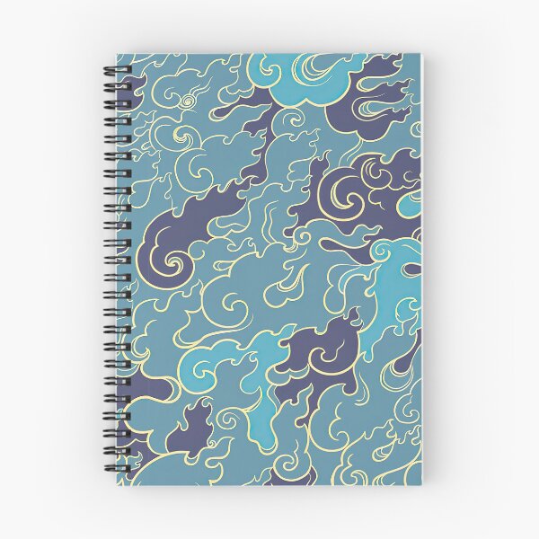 Item preview, Abstract of Vintage Blue Fire Pattern designed and sold by Teravill.