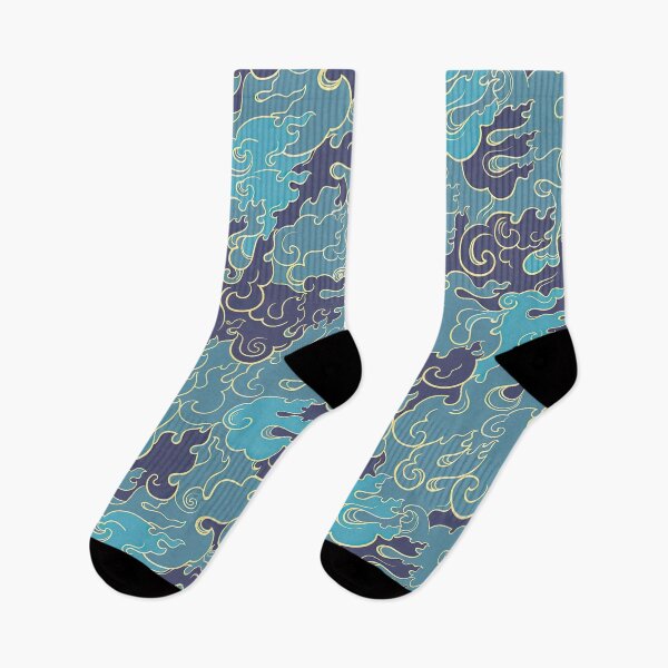 Item preview, Abstract of Vintage Blue Fire Pattern designed and sold by Teravill.