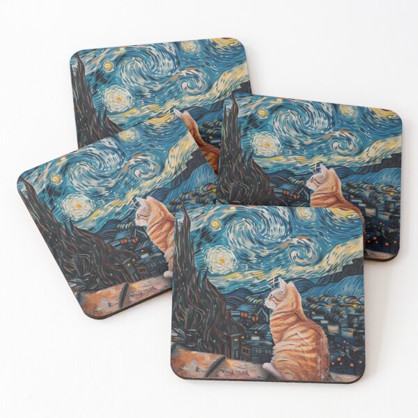 Item preview, Starry Night Purrfection designed and sold by my-sanity.