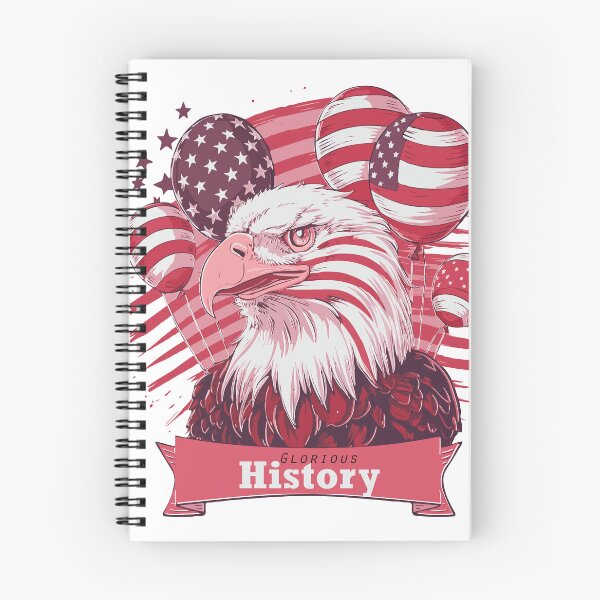 Item preview, Funny bald eagle head July 4th glorious history in t-shirt designed and sold by Saisaye.