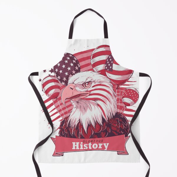 Item preview, Funny bald eagle head July 4th glorious history in t-shirt designed and sold by Saisaye.