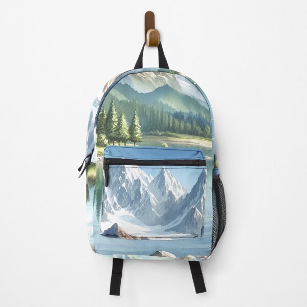Item preview, "Serene Lake & Mountain" designed and sold by Fashiospice07.