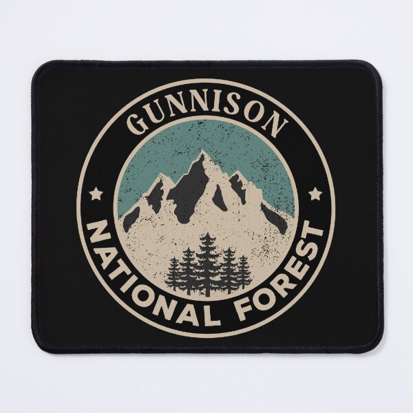 Item preview, Gunnison National Forest designed and sold by graphic-map.