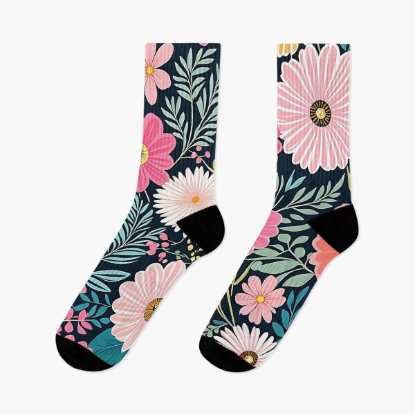 Item preview, Bright Floral Garden Pattern designed and sold by SportyAndArtful.