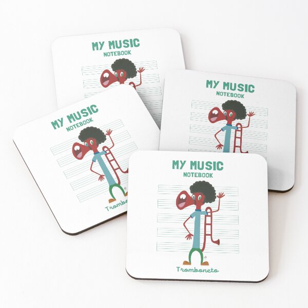Item preview, Trombone: MY MUSIC NOTEBOOK-TROMBONETO  designed and sold by sebasvieira.