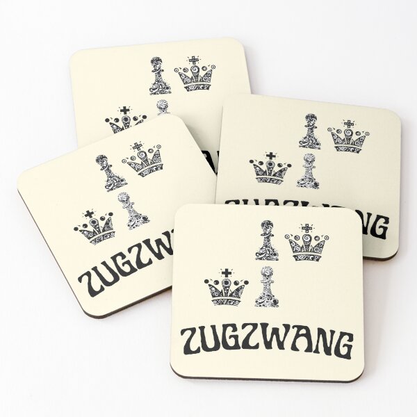 Item preview, Chess Art: Intricate Zugzwang Design (Trebuchet position) designed and sold by Nabucodonoshop.