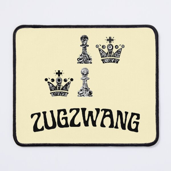 Item preview, Chess Art: Intricate Zugzwang Design (Trebuchet position) designed and sold by Nabucodonoshop.