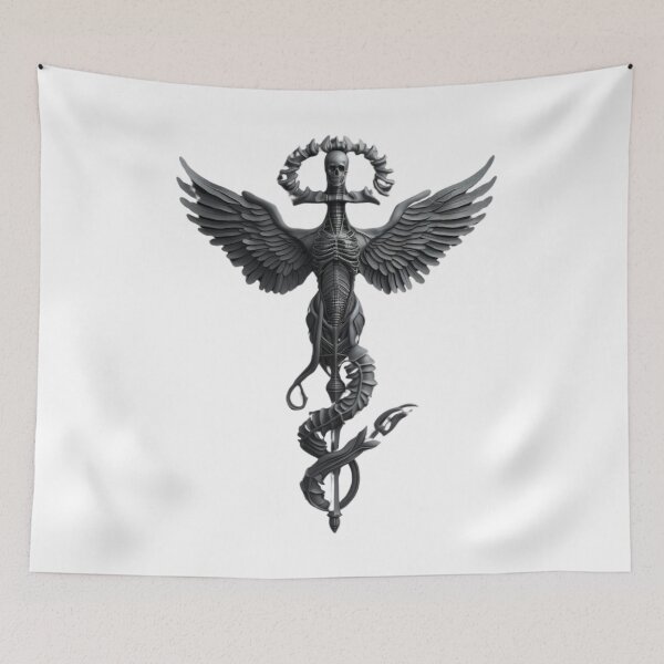 Item preview, Skeletal Medical Emblem designed and sold by palmyst.