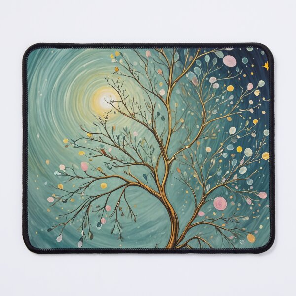 Item preview, Moonlit Branch: Serenity Under the Night Sky designed and sold by Lizetteh.
