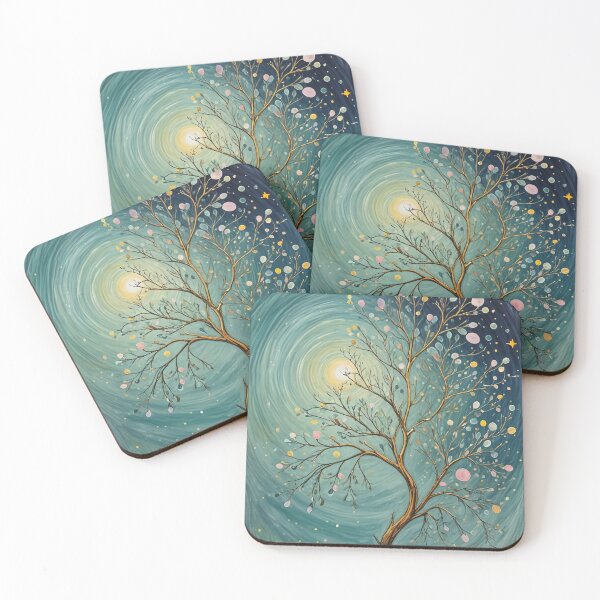 Item preview, Moonlit Branch: Serenity Under the Night Sky designed and sold by Lizetteh.