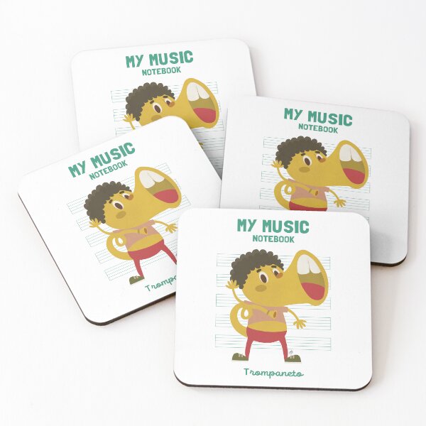 Item preview, Horn: MY MUSIC NOTEBOOK-TROMPANETO  designed and sold by sebasvieira.