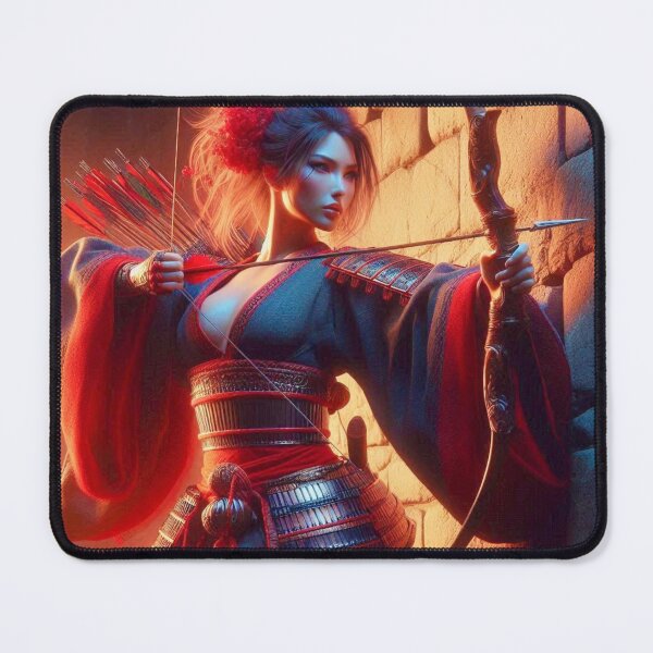 Item preview,  Samurai woman shooting a bow designed and sold by Ghost Archer Illusions.